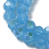 Imitation Jade Glass Beads Strands X-EGLA-A035-J4mm-L07-3