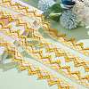 BENECREAT Wavy Edge Polyester Curtain Lace Trim OCOR-BC0005-16C-4