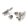 304 Stainless Steel Stud Earrings for Women EJEW-E291-01P-2