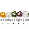 Handmade Millefiori Lampwork Beads Strands LAMP-G164-03J-4