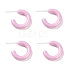 Hypoallergenic Bioceramics Zirconia Ceramic Ring Stud Earrings EJEW-Z023-02D-3