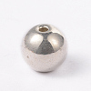 Alloy Round Beads PALLOY-ZN818-8mm-S-RS-1