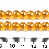 Electroplate Transparent Glass Beads Strands GLAA-T032-T8mm-AB11-4
