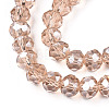Electroplate Glass Beads Strands EGLA-A034-T2mm-A29-3