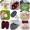 1 Skein Soft Crocheting Yarn WCOR-TADJ0001-01D-6