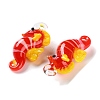 Handmade Lampwork Pendants LAMP-S068-08B-2