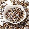 6/0 Opaque Baking Paint Glass Seed Beads X1-SEED-M012-02A-25-2