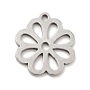 Non-Tarnish 201 Stainless Steel Pendants STAS-E176-23P-3