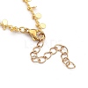 Brass Curb Chain Necklaces NJEW-JN03032-02-3