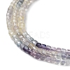 Natural Fluorite Beads Strands G-D080-B01-4