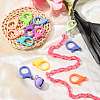 Plastic Lobster Claw Clasps KY-ZX002-M-B-5