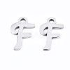 Non-Tarnish 201 Stainless Steel Charms STAS-T044-217P-F-1