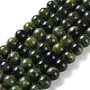 Natural Green Diopside Beads Strands G-NH0031-01B-1