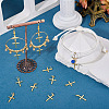 8Pcs Brass Pendants KK-TA0002-50-7