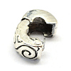 Alloy European Style Clasps LS-X-PDLC-R001-16AS-3