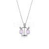 (Holiday Stock-Up Sale)Austrian Crystal Pendant Necklaces NJEW-BB34127-B-5