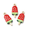 Alloy Enamel Pendants PALLOY-T094-04B-03-1