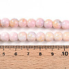 Baking Paint Glass Beads Strands DGLA-N003-8mm-C01-6