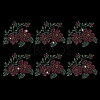 Glass Hotfix Rhinestone FIND-WH0420-94B-1