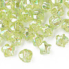 1-Hole Transparent Acrylic Buttons MACR-S373-129-C02-1