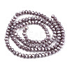 Electroplate Glass Beads Strands LS-EGLA-A034-P8mm-B19-2