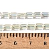 Electroplate Glass Beads Strands EGLA-D031-01-18-4