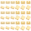 200Pcs 2 Styles Electroplate Glass Seed Beads SEED-BBC0001-01-7