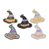 Rack Plating Brass Cubic Zirconia Pendants KK-D031-07-1