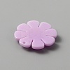Opaque Resin Pendants RESI-WH0029-46B-03-2