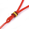 Nylon Cord Necklace Making MAK-T005-08D-2