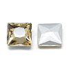 Pointed Back Glass Rhinestone Cabochons RGLA-T027-8x8mm-08-2