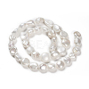 Natural Baroque Pearl Keshi Pearl Beads Strands PEAR-K004-33-2