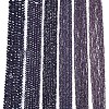 Electroplate Glass Beads Strands EGLA-A044-P4mm-A11-2