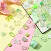 Opaque & Transparent Acrylic Beads MACR-YW0002-01D-4