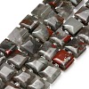 Natural African Bloodstone Beads Strands GG-F802-B17-01-2