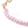 Waxed Cotton Cords Braided Link Bracelets BJEW-JB09963-01-3
