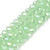 Electroplate Glass Beads Strands LS-EGLA-A044-J6mm-B01-1