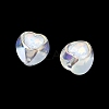 Baking Painted Acrylic & Rhinestone Beads RB-CBA19D7-02B-2