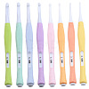 8Pcs TPR Diverse Size Crochet Hooks Set PW-WG61940-01-1