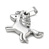 304 Stainless Steel Pendants STAS-B141-01B-P-2