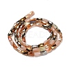 Electroplate Glass Beads Strands EGLA-D030-07B-2