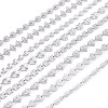 304 Stainless Steel Link Chain Bracelets BJEW-K118-19P-2