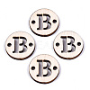 Unfinished Natural Poplar Wood Links Connectors WOOD-S045-140A-01B-1