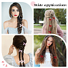 Bowknot Polyester Alligator Hair Clips AJEW-CP0008-35A-6