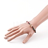 Natural Tourmaline Beads Stretch Bracelets BJEW-JB05879-03-4