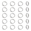 925 Sterling Silver Split Jump Rings STER-TA0001-48D-1
