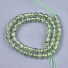 Natural Prehnite Beads Strands LS-G-S333-6mm-032-3