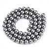 Baking Paint Pearlized Glass Pearl Bead Strands HY-N002-6mm-A01-3