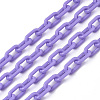 Opaque Acrylic Cable Chains SACR-N010-002E-1