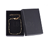 Brass Cable Chain Bracelets X-BJEW-JB04528-02-5
